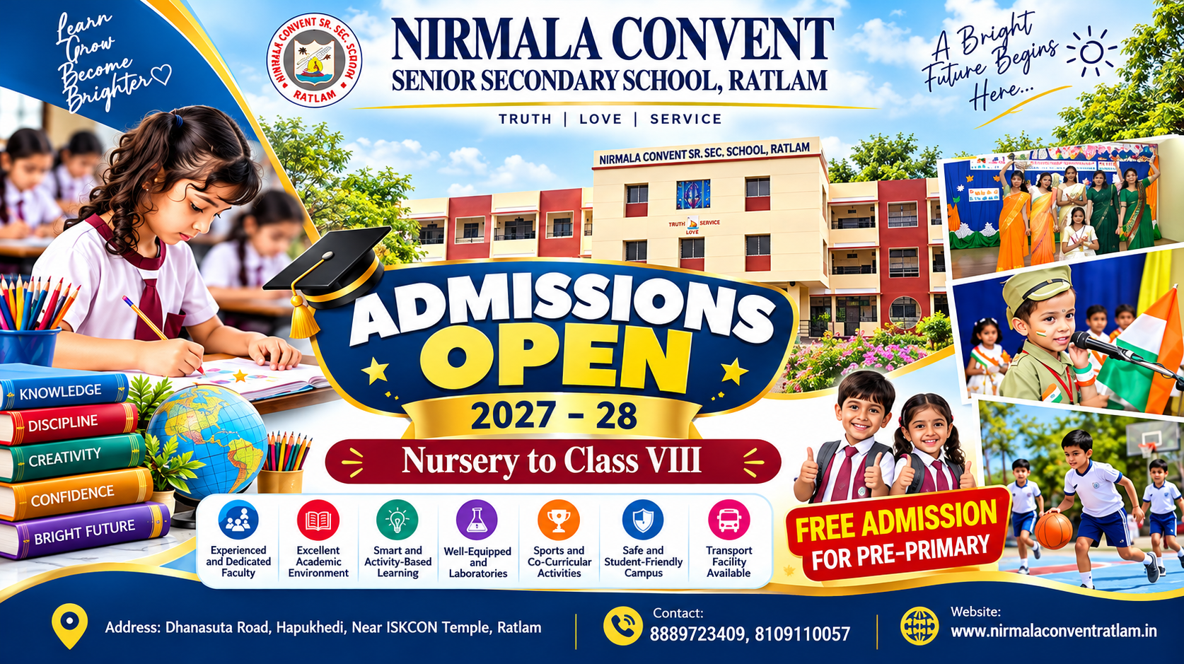 Admissions Open 2027-28